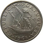 Portugal 2$50 1968 Bela