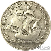 Portugal 5$00 1934 Mbc