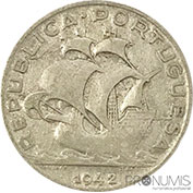 Portugal 5$00 1942 Mbc