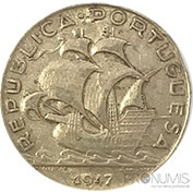 Portugal 5$00 1947 Mbc