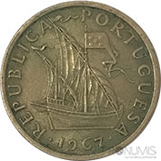 Portugal 5$00 1967 Mbc
