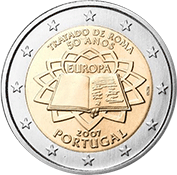 Portugal 2 Euro 2007 - Tratado de Roma
