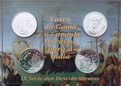 Portugal Colecção IX Série 200$00 1998 Caminho Maritimo India