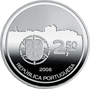 Portugal 2.50 Euro 2008 - Centro Histórico Porto