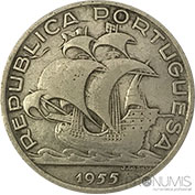 Portugal 10$00 1955 Mbc