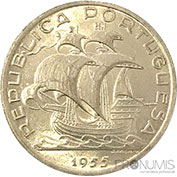 Portugal 10$00 1955 Bela