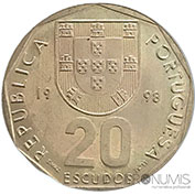 Portugal 20$00 1998 Bela