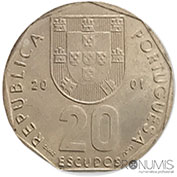 Portugal 20$00 2001 Bela