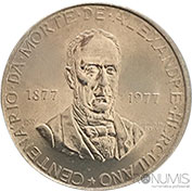 Portugal 25$00 1977 Alexandre Herculano Bela