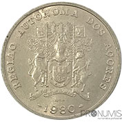 Portugal 25$00 1980 Região Autónoma dos Açores Bela