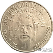 Portugal 25$00 1981 Ano Internacional do Deficiente Bela