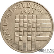 Portugal 25$00 1986 C.E.E. Bela
