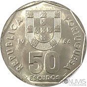 Portugal 50$00 1986 Bela