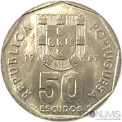 Portugal 50$00 1987 Bela
