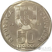 Portugal 50$00 2001 Bela