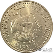 Portugal 100$00 1987 Gil Eanes - Cabo Bojador Bela