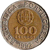 Portugal 100$00 1992 Mbc