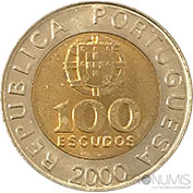 Portugal 100$00 2000 Bela