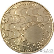 Portugal 200$00 1992 Presidência da Comunidade Europeia Bela