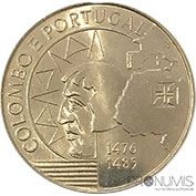 Portugal 200$00 1991 Colombo e Portugal Bela