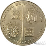 Portugal 200$00 1994 Tratado de Tordesilhas Bela