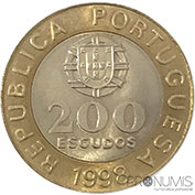 Portugal 200$00 1998 Bela