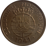 Moçambique 20 Centavos 1941 Mbc