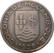 Moçambique 50 Centavos 1936 Mbc