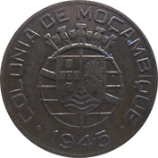 Moçambique Escudo 1945 Mbc