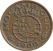 Moçambique Escudo 1968 Mbc