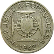 Moçambique 2$50 1942 Bc+