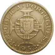 Moçambique 2$50 1952 Mbc