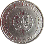 Moçambique 10$00 1968 Mbc