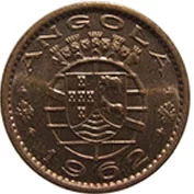 Angola 20 Centavos 1962 Bela