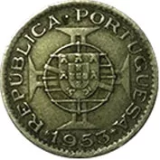 Angola 2$50 1953 Mbc