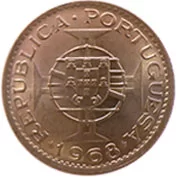 Angola 2$50 1968 Bela