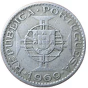 Angola 2$50 1969 Mbc