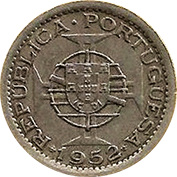 Guiné 2$50 1952 Mbc