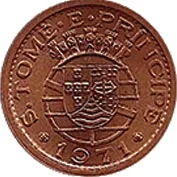São Tomé e Príncipe 20 Centavos 1971 Mbc