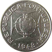 São Tomé e Príncipe 2$50 1948 Bc