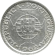 São Tomé e Príncipe 5$00 1962 Mbc