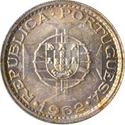 São Tomé e Príncipe 5$00 1962 Bela