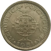 São Tomé e Príncipe 10$00 1951 Mbc