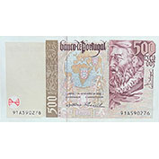 Portugal 500 Escudos Ch.13 07/11/2000 Nova