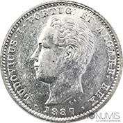 D. Luis I 200 Réis 1887 BELA