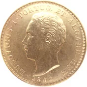 D. Luis I 500 Réis 1888 Mbc+
