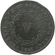 D. Luis I V Réis 1868 MBC
