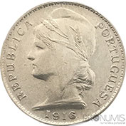 Portugal 20 Centavos 1916 Mbc