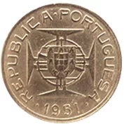 Moçambique 2$50 1951 Mbc