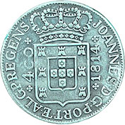 D. João P. Regente Cruzado 1814 Mbc